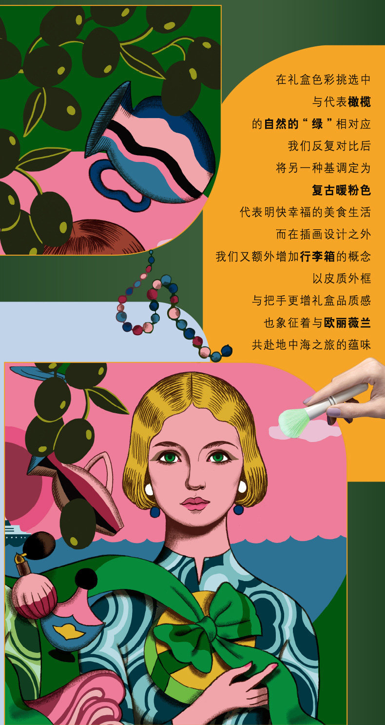 欧丽薇兰 特级初榨橄榄油 750ml*2瓶 高端定制礼盒 图3