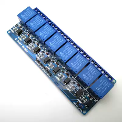Factory direct 5V9V12V24V low-level trigger isolation protection 8-way with optocoupler relay module