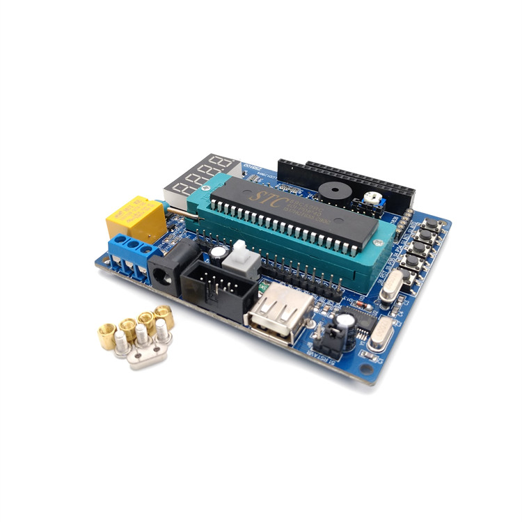 51 Single chip development board STC89C52 learning board AVR minimum system AT89S51 smart trolley experimental board