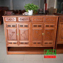 Pineapple new Chinese shoe cabinet Rosewood shoe rack mahogany furniture locker solid wood porch cabinet