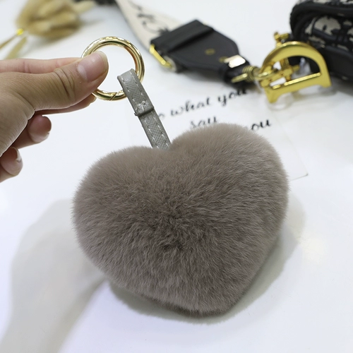 Подвеска, аксессуар в виде сердечка, украшение на сумку в форме сердца, брелок, плюшевая