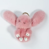 Импортный слюнявчик, кролик, плюшевая подвеска, украшение на сумку, кукла, ключи от машины, брелок