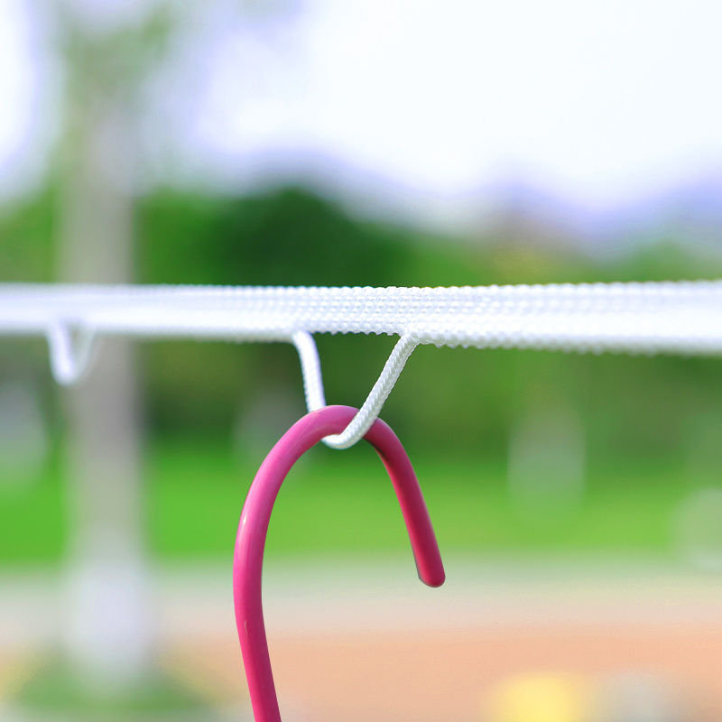 Clothesline Thever Anti-Slip Windproof Outdoor Travel Balcony Cool Clothing Rope Sunburn Rope Interiors Hanging Rope Sunning Rope