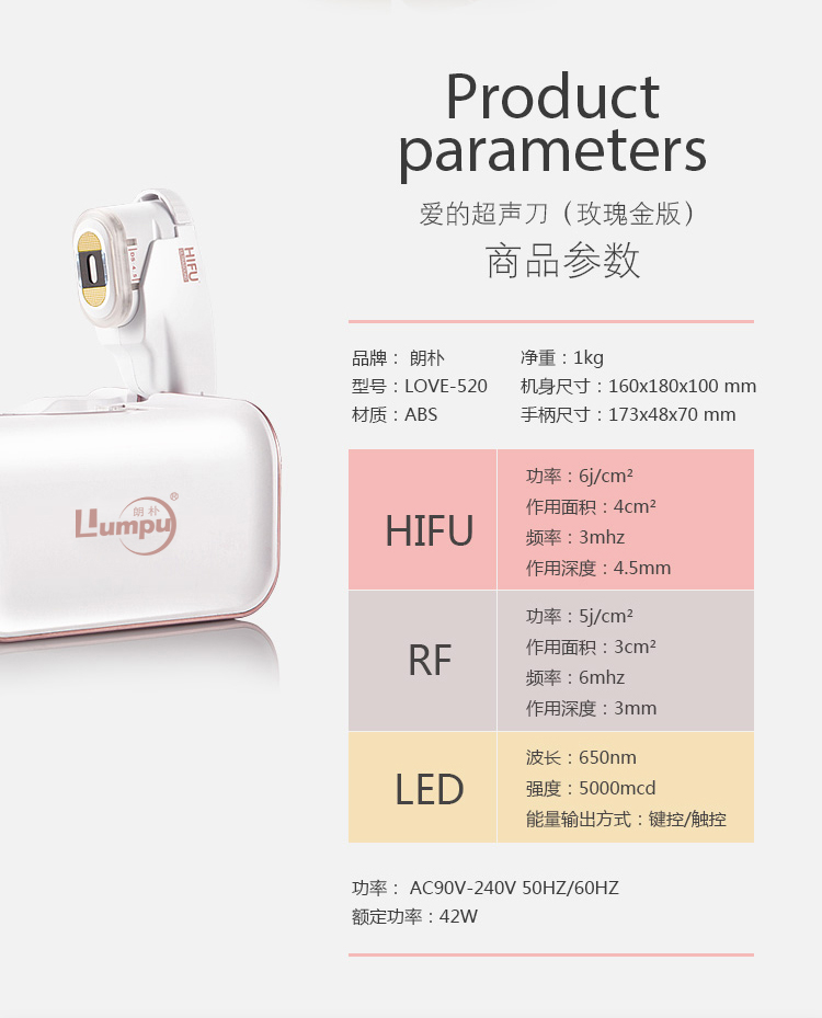 hifu高能聚焦超声刀