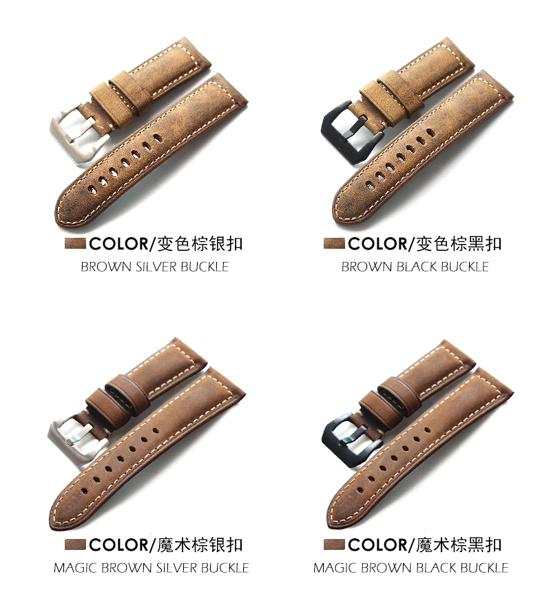 72H出貨 佳明 Garmin Venu 手錶帶 真皮復古瘋馬皮 20MM接頭 頭層牛皮