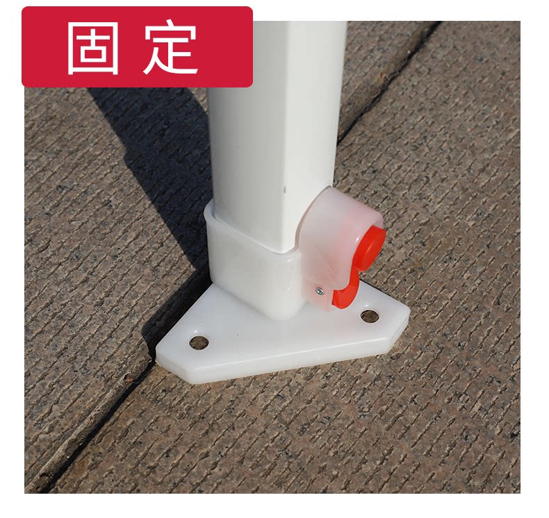 Bold outdoor tent four-legged shed large umbrella stall with anti-canopy four-corner folding retractable anti-canopy shed