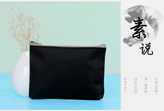 DIY vẽ tay trống ví ly hợp túi vải bút túi logo logo ví túi vẽ tay để bản đồ gói tùy chỉnh mẫu ví bape