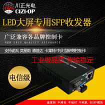 Chuanzheng Optoelectronics Nova LED photoelectric converter Gigabit single-mode fiber transceiver CVT320 large screen