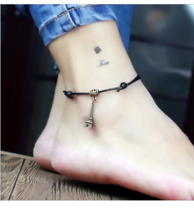 [Mua 2 tặng 1] vòng chân gió retro năm mới dây đỏ vòng chân nữ tự làm cá tính đơn giản gốc vòng chân những mẫu lắc chân đẹp nhất