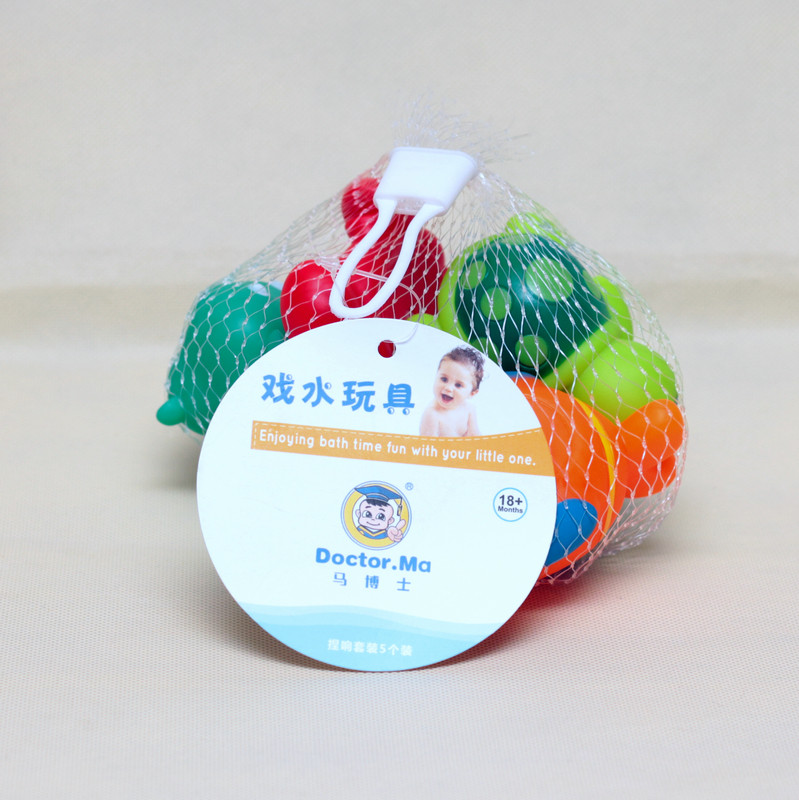 Dr. Ma Baby Dr. Water Toy Set Bath Toys Floating Water Suction Premature Teaching Boys and Girls Bathroom Toys