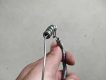 Non-standard custom processing machinery hardware accessories metal Ф6 bushing spacer steel sleeve shaft sleeve iron sleeve can be blackened