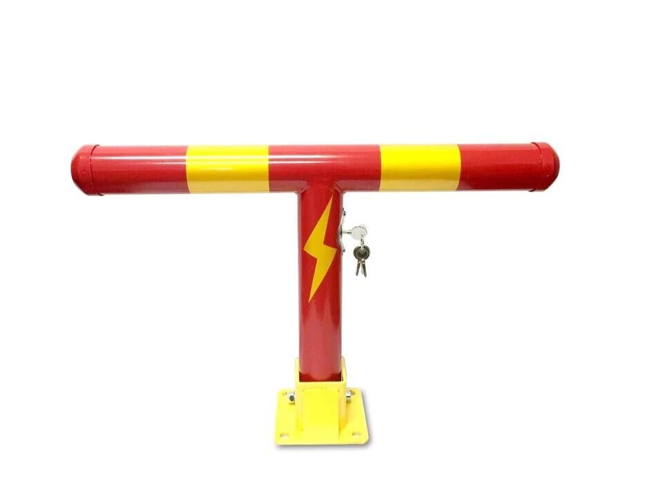 Houbo's new parking space lock parking space lock thickened anti-collision parking space parking lock car space lock anti-compression T-type garage lock