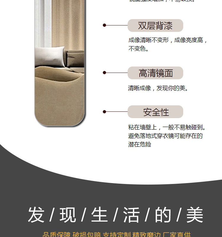 Gương trang điểm gương đỏ đầy đủ gương phù hợp gương in toàn thân gương treo tường treo cửa nhà treo tường gương - Gương gương soi mặt
