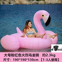 Большая розовая пожарная птица [включая надувной насос]