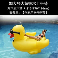 Большие солнцезащитные очки, надувная желтая утка