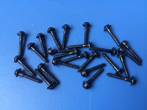 Padded hexagon screws