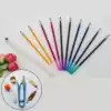 Cross-stitch water-soluble pen special tool Dot core dot grid stroke point 50 5-color mixed hair achromatic new product