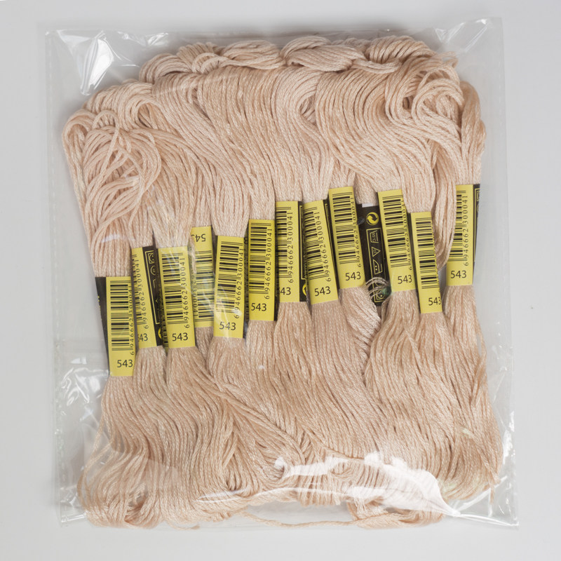 Cross stitch embroidery line 543 line number 10 each 8 m 6 strands of supplementary wiring insole embroidered wool felt cotton thread