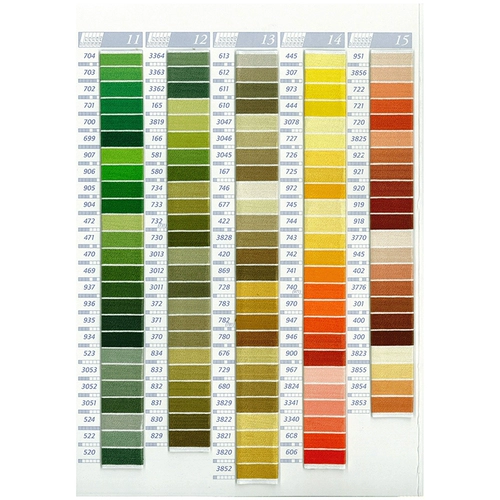 Новый продукт Cross Stitch Line 800 метров 6 акций 447 Color 250 грамм может выбрать цветную линию ствола № 5 DIY ручная вышиваемая стелька