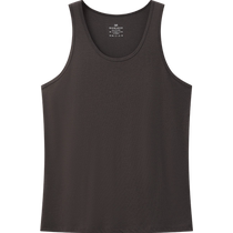 Modal cotton wool blend mens vest summer moisture-absorbent breathable sports running sleeveless bottoming top for outer wear