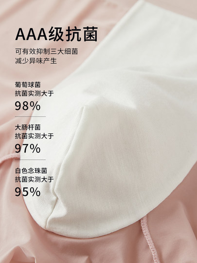 Men's underwear ice silk summer four-corner boys' shorts antibacterial crotch breathable cool solid color boxer bottoms men's style