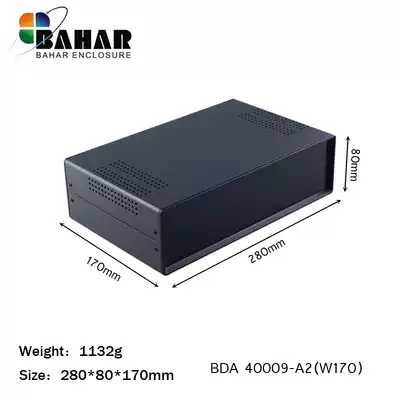 Bahar high-end electronic DIY iron shell monitoring host shell iron shell security cabinet BDA40009(W170)