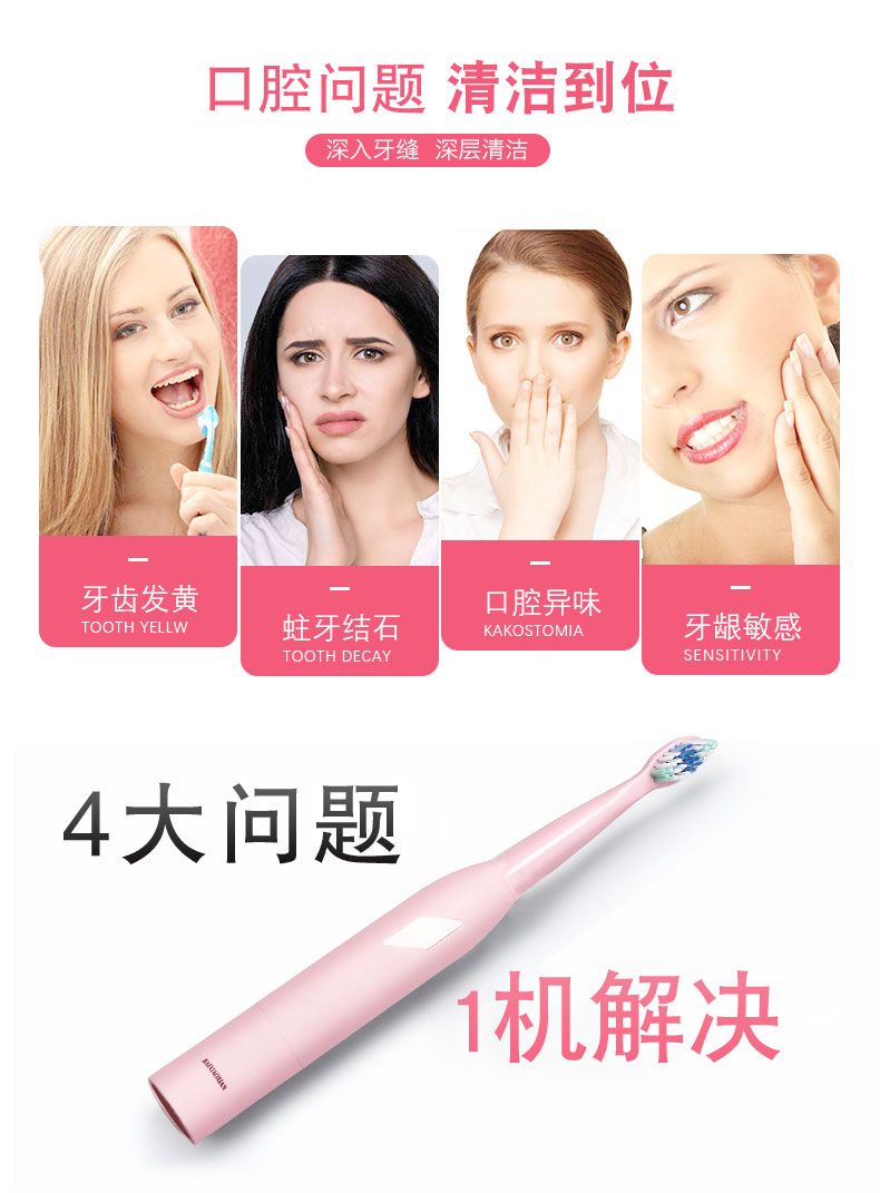 百孝先声波电动牙刷怎么样，好不好用呢？