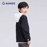 Детская весенняя куртка для школьников, баскетбольная спортивная толстовка с капюшоном для тренировок с молнией для отдыха, тренд сезона