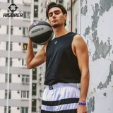 Летняя мужская баскетбольная спортивная майка без рукавов для отдыха для спортзала для тренировок, оверсайз, для бега