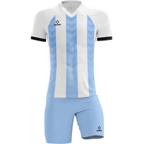 The accurate mens football training uniform customized jersey player version game uniform new digital printing V-neck short sleeves