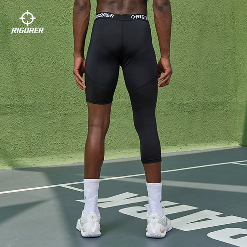 Штаны, баскетбольный комбинезон для тренировок для спортзала, леггинсы, в обтяжку, для бега