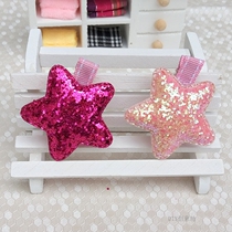 Girl hairclip little girl bbclip Princess headwear hair accessories Korean version of New Flash star childrens side clip bangs clip