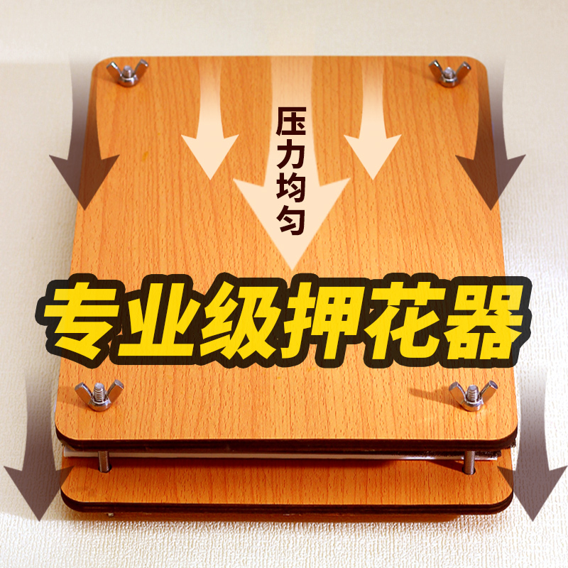 Flower Pressing Tool DIY LAOSHU Plant Specimen Pressing Tool Set Handmade Dried Flower Fruit Slice Tool Pressing Board