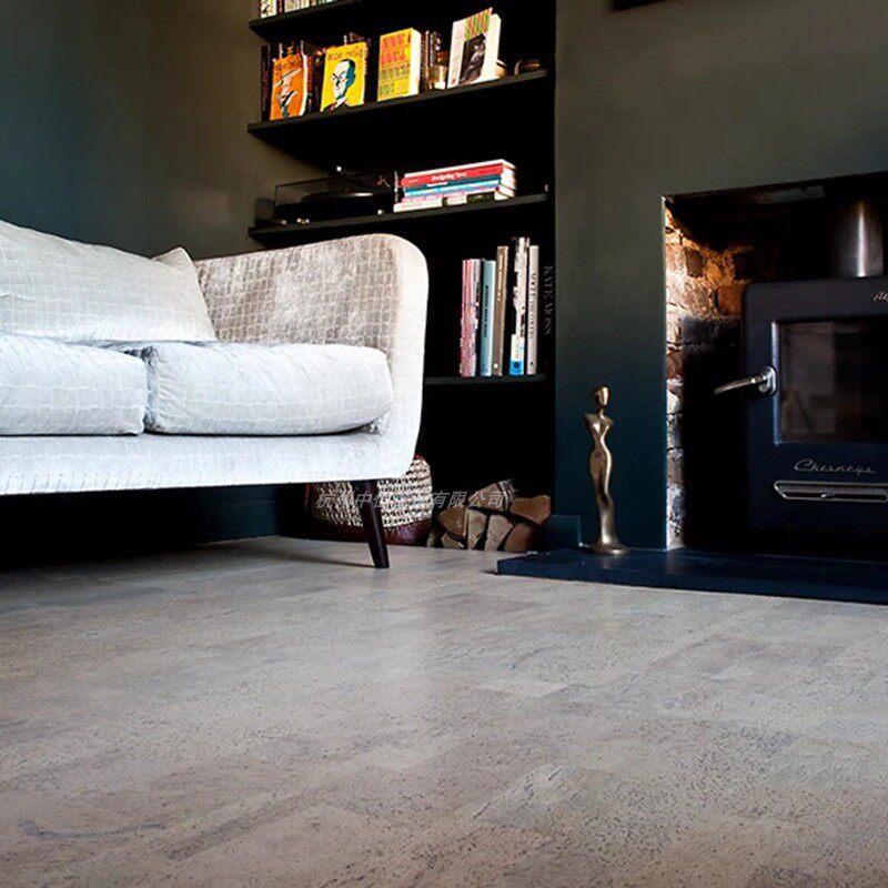 Degao lock floor IF2O001 floor heating lock cork baby room Old man room Beige geothermal floor heating