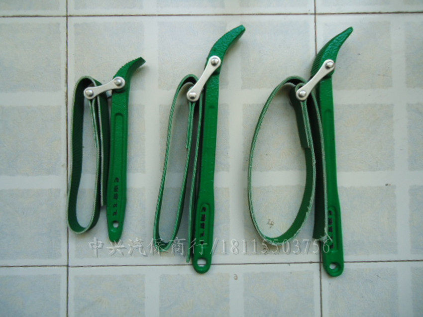 Belt type machine filter wrench oil filter heart wrench detachable oil grig oil filter wrench filter element wrench