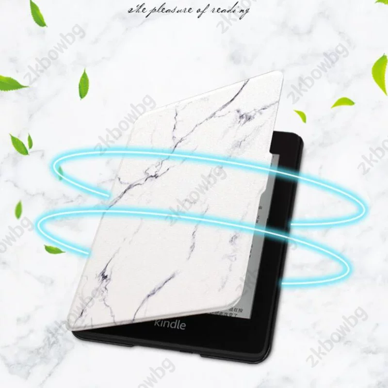 Подходящий чехол-защитная крышка для Kindle Paperwhite6 Amazon kpw5 e-book Kpw3 кожаный чехол молодежная версия 2024 12-е поколение раскрашенная крышка 2022 вход версия Migu версия оболочка 11-е поколение оболочка