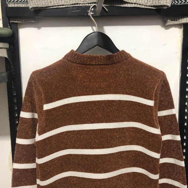 Thương hiệu Klauskobecjj nam camel cashmere pha trộn áo len len áo len nam áo len áo da nam cao cấp