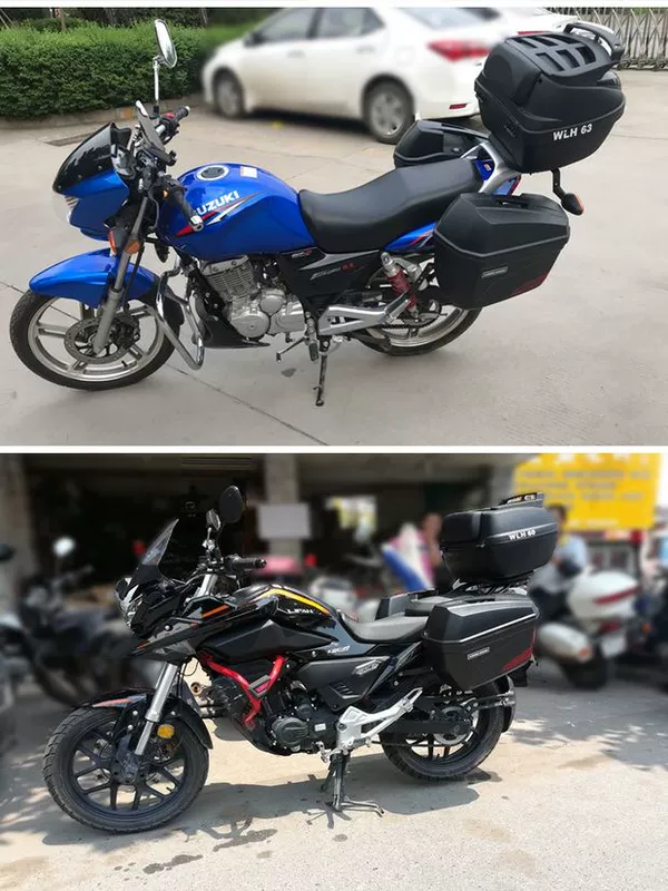 Wuyang Honda CB190R bão mắt xe máy bên hộp CBR190F bên hộp sửa đổi hộp treo chống nước hộp trở lại hộp đựng đồ xe máy