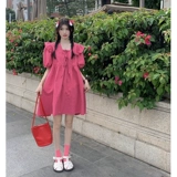 Летнее платье для школьников, сексуальная юбка, коллекция 2023, яркий броский стиль, по фигуре, французский стиль