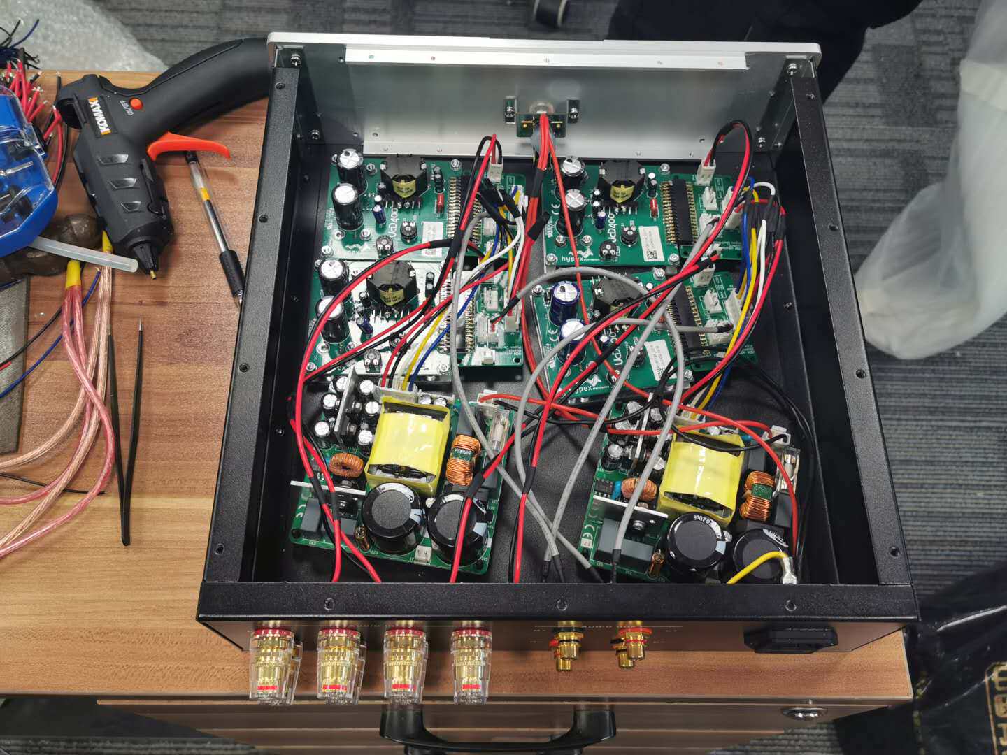 Hypex UCD400W SMPS400 4-channel power amplifier high-power post-stage power amplifier