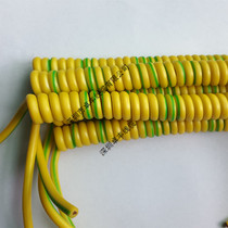 Ultra-large current ground wire 2 5 square over 30 A current curve spiral telescopic cable 2 5 square single core wire