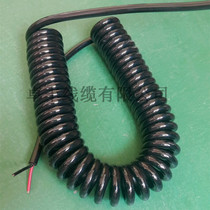 National standard CCC spring cable 2*0 75 square over 5-10A current spring cable Shanghai