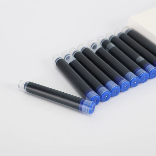 10 Оптовых студентов в чернильном мешке могут заменить синюю общую воду с ручкой на ручке -нон -углеродные чернила