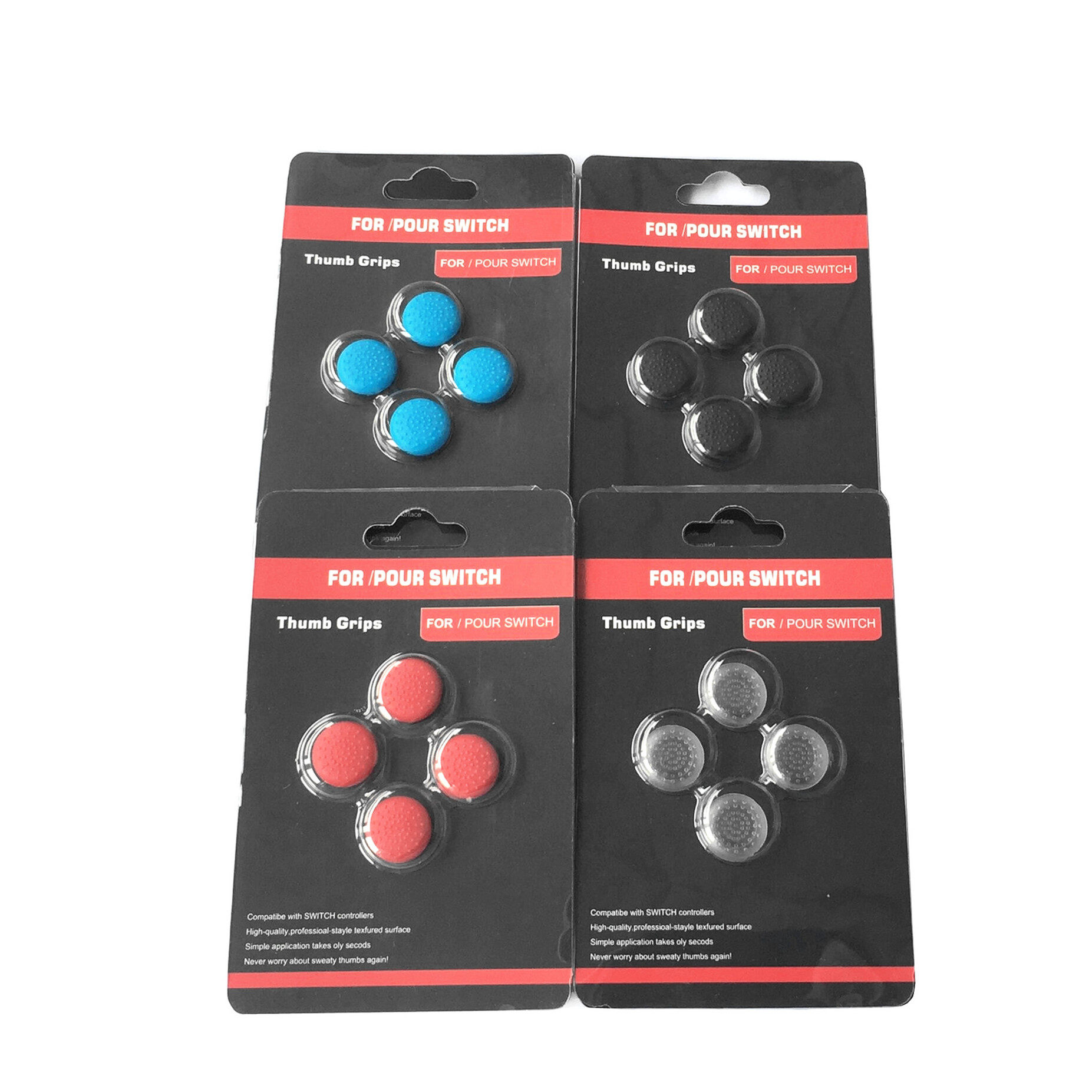 switch rocker protection cap Four-in-one TPU non-slip cap Small handle Rocker cover NS NX mushroom head accessories