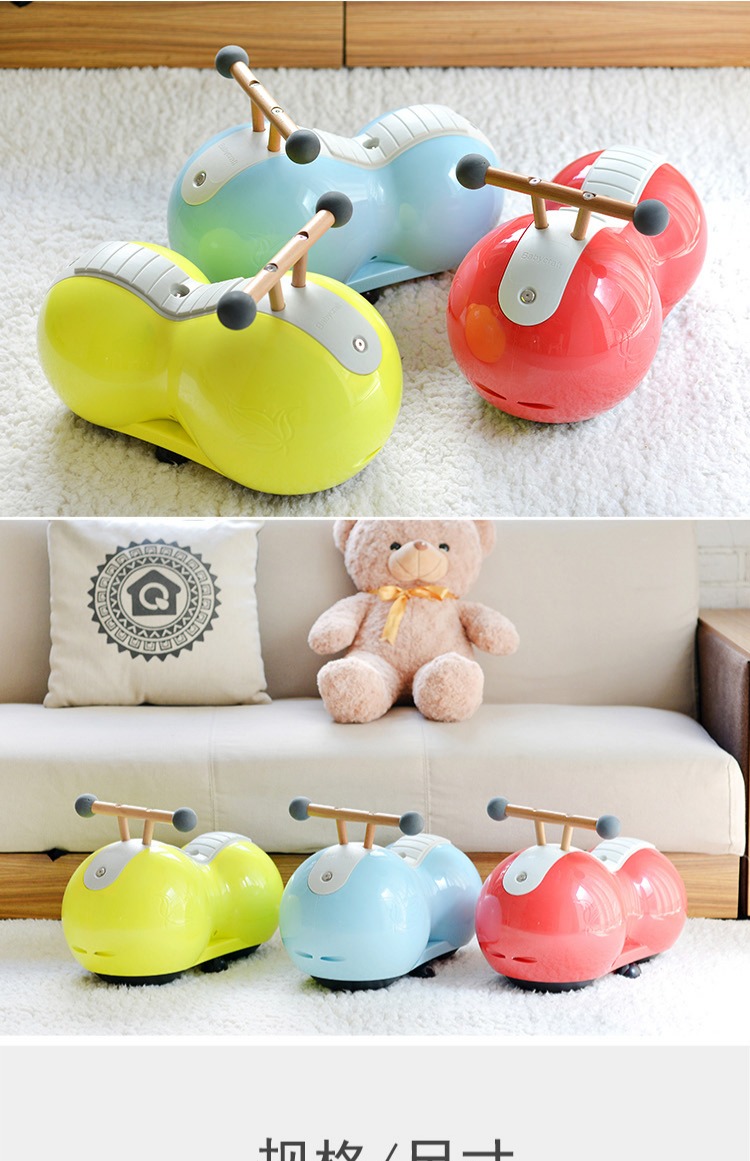 ván trượt thăng bằng Trẻ em cân bằng xe bé mới biết đi xe tay ga bé một tuổi quà tặng sinh nhật không có bàn đạp yo xe đồ chơi xe - Smart Scooter giá bán xe thăng bằng
