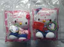 McDonalds 2002 large plush hello kitty--MCDs Crew pair