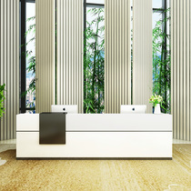 Guangzhou reception desk desk Simple modern company cashier Consulting desk Bar Welcome counter