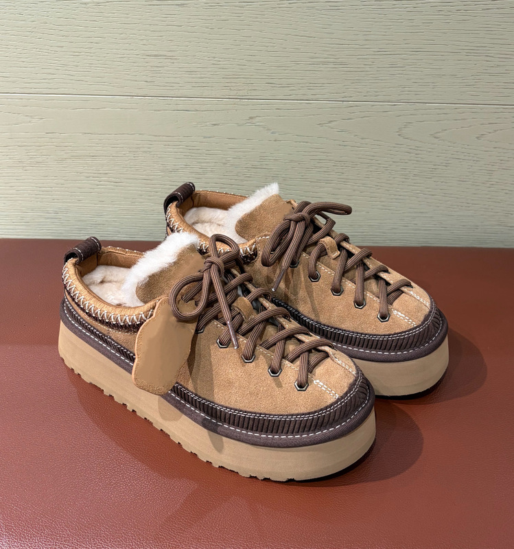 Henan Sangpo 2026 Winter New Women's Thick-Soled Versatile Half-Slipper Style Furry Shoes with Decorations