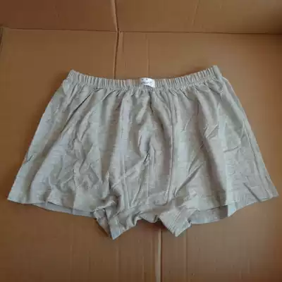Linen gray shorts underwear pure cotton men's boxer shorts antibacterial modal breathable men's black boxer shorts