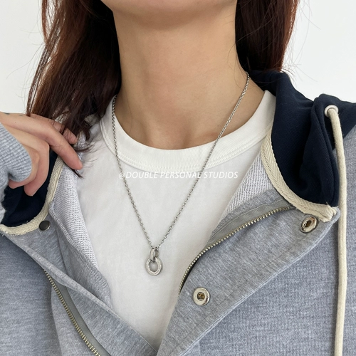 Двойная вероника / другая во вселенной, мое двойное ожерелье букв супер ежедневно супер универсальное!